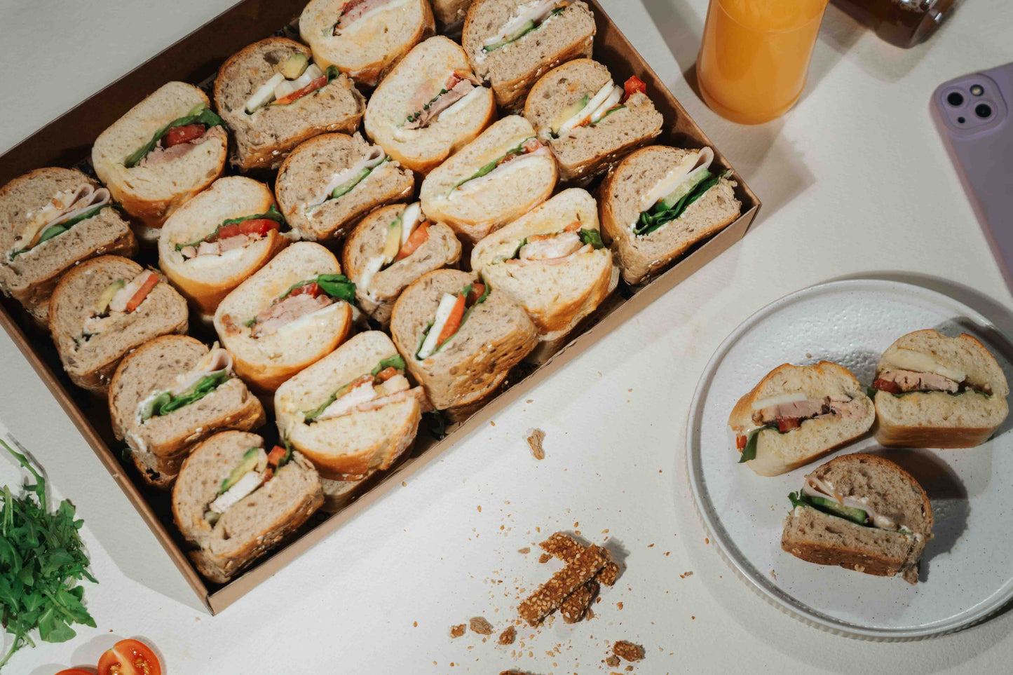 Mini Sandwich Platter