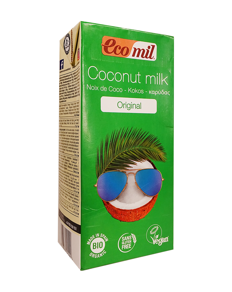 ECOMIL Coconut Milk Agave 1L BIO - Healthier Bakery