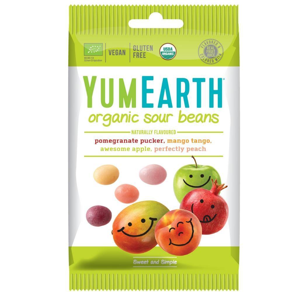 YUMEARTH Sour Beans 50g BIO - Healthier Bakery