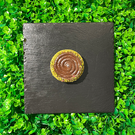 Vegan Pistachio Chocolate Tart 150gr (No added Sugar, No wheat Flour)